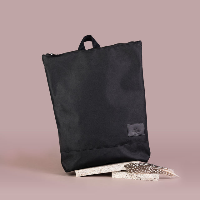Black backpack