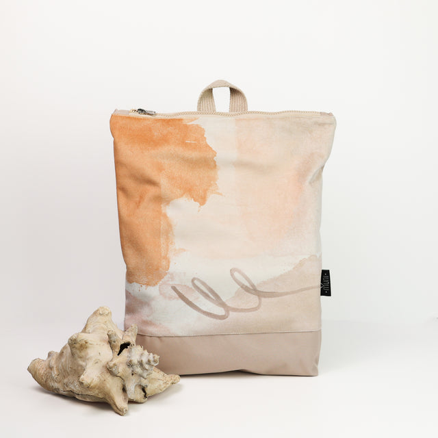 Backpack Abstract Beige - Muni