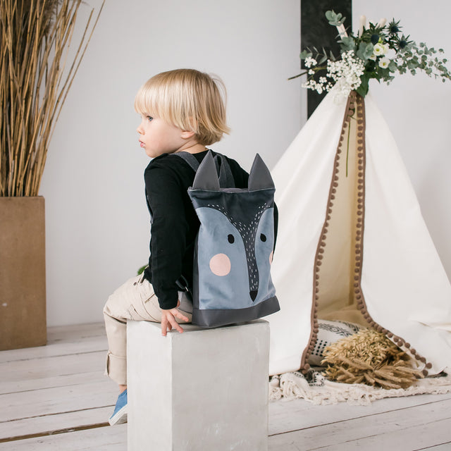 Kids Backpack Wolf - Muni