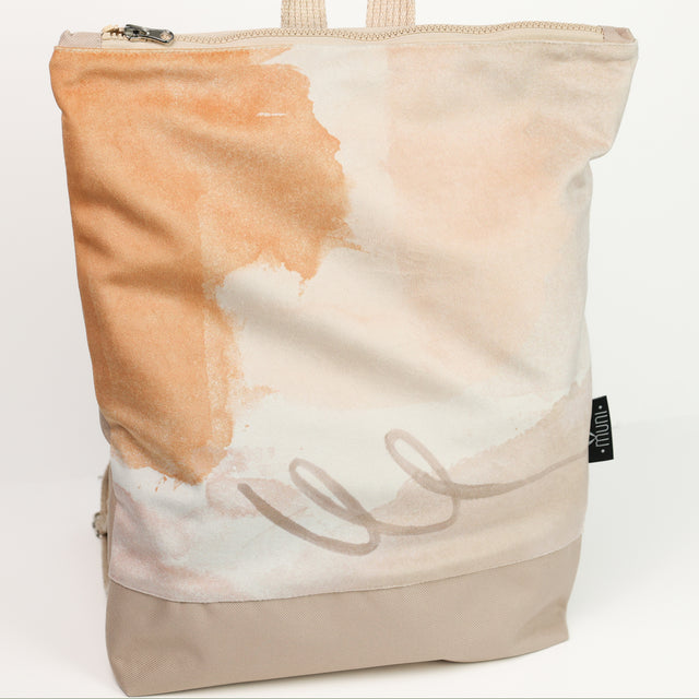 Backpack Abstract Beige - Muni