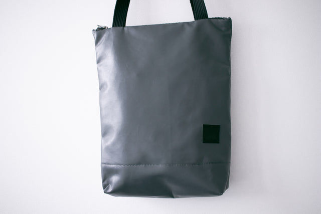 FAUX LEATHER GREY - MUNI