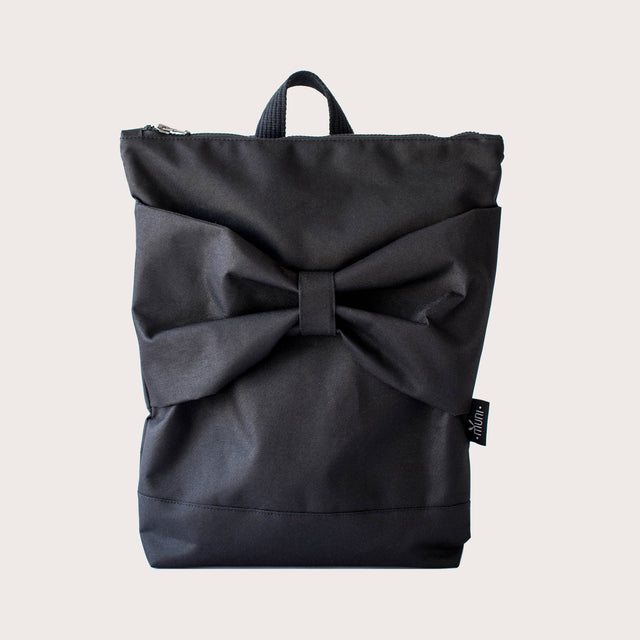 Women's Backpack Black Bow - Muni